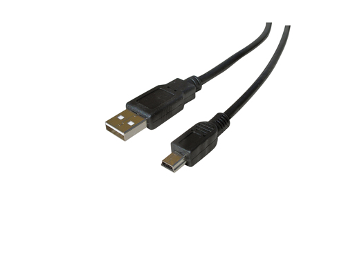 USB 2.0 A-k / B-k mini 5pin 1,5m