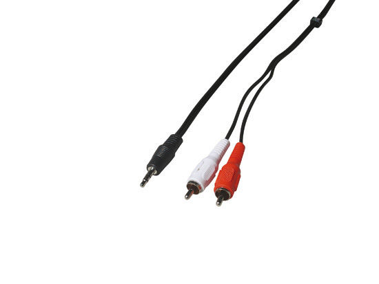 Kabel JACK 3,5mm stereo - 2xcinch 1,5m