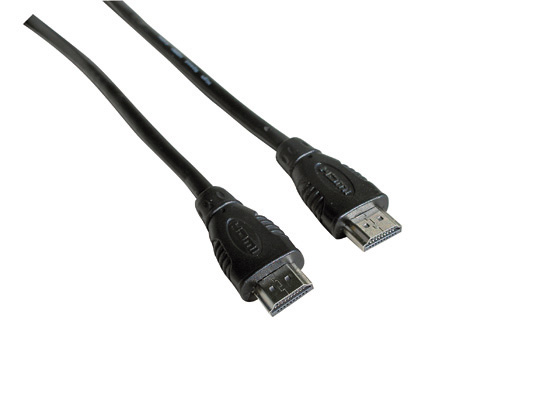 HDMI A/A, V1.4+Ethernet, AWG30 1,5m/6mm, BlackBasic