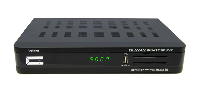 DI-WAY IRD-7111HD PVR  1xIR + 1xCI
 